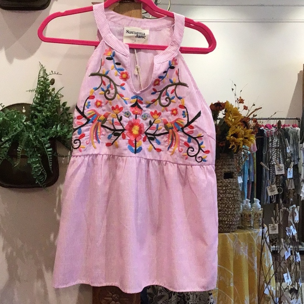 Embroidered Top